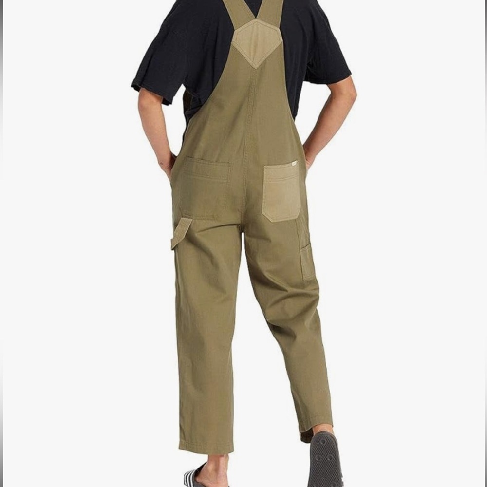 Brixton Olive Green Jumpsuit - Picture 2 of 7